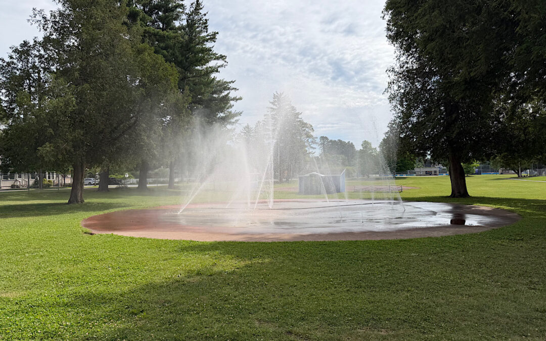 The Splash Pad at East Side Recreation