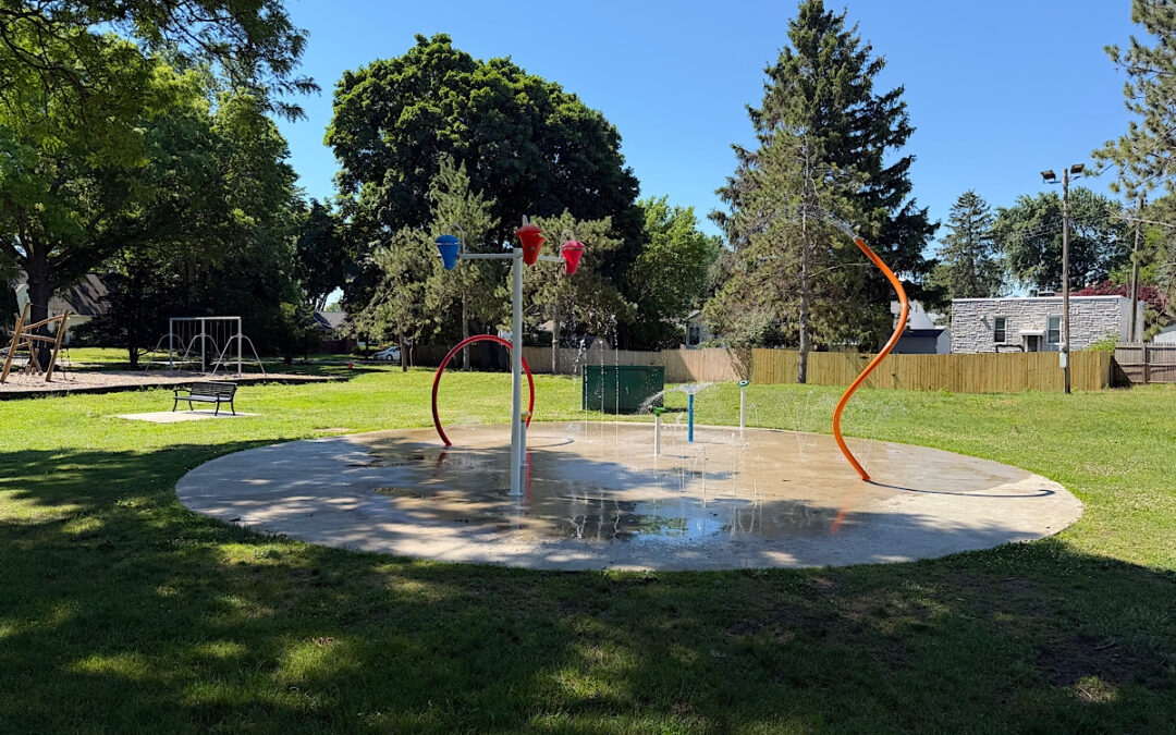 The Spray Pad at Rosemont Park