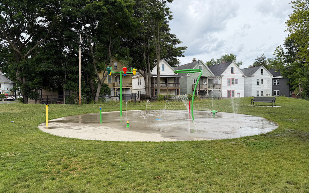 The Splash Pad at Ridgefield Park