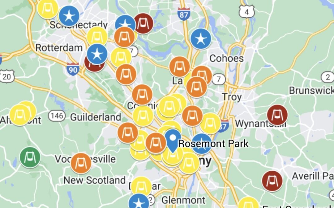 The Ultimate Playground & Splash Pad Map!