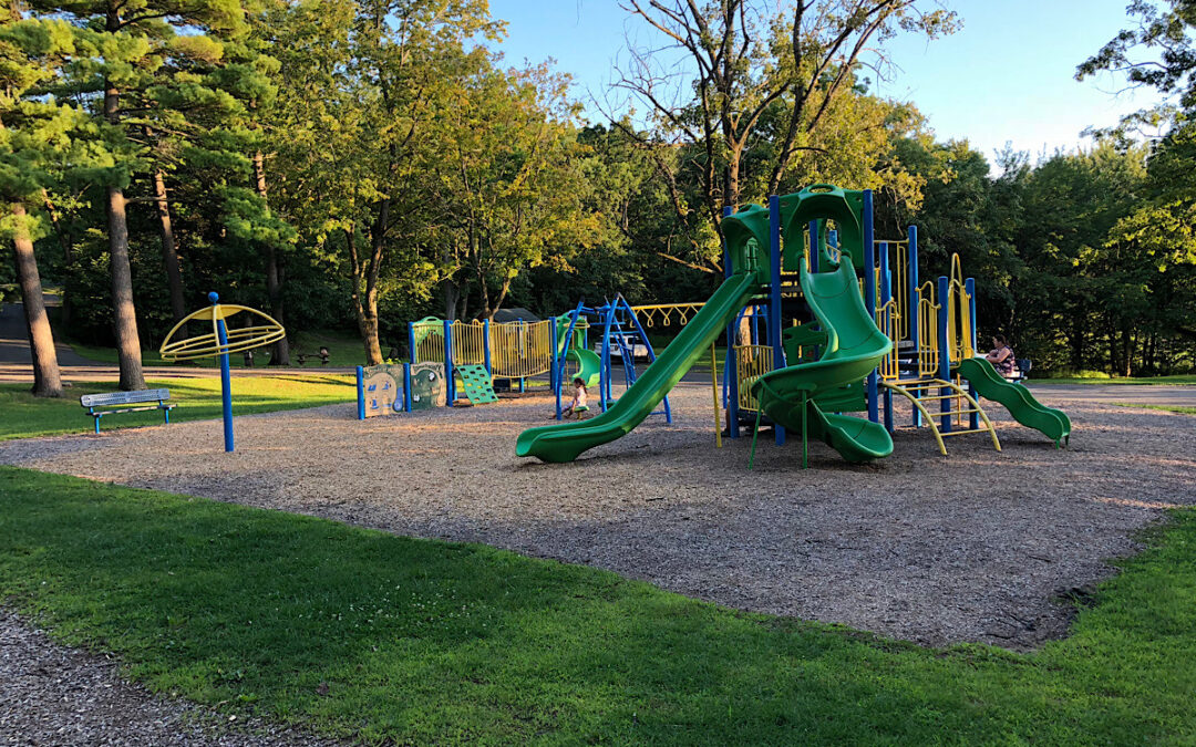 The playground at Mohawk River Park