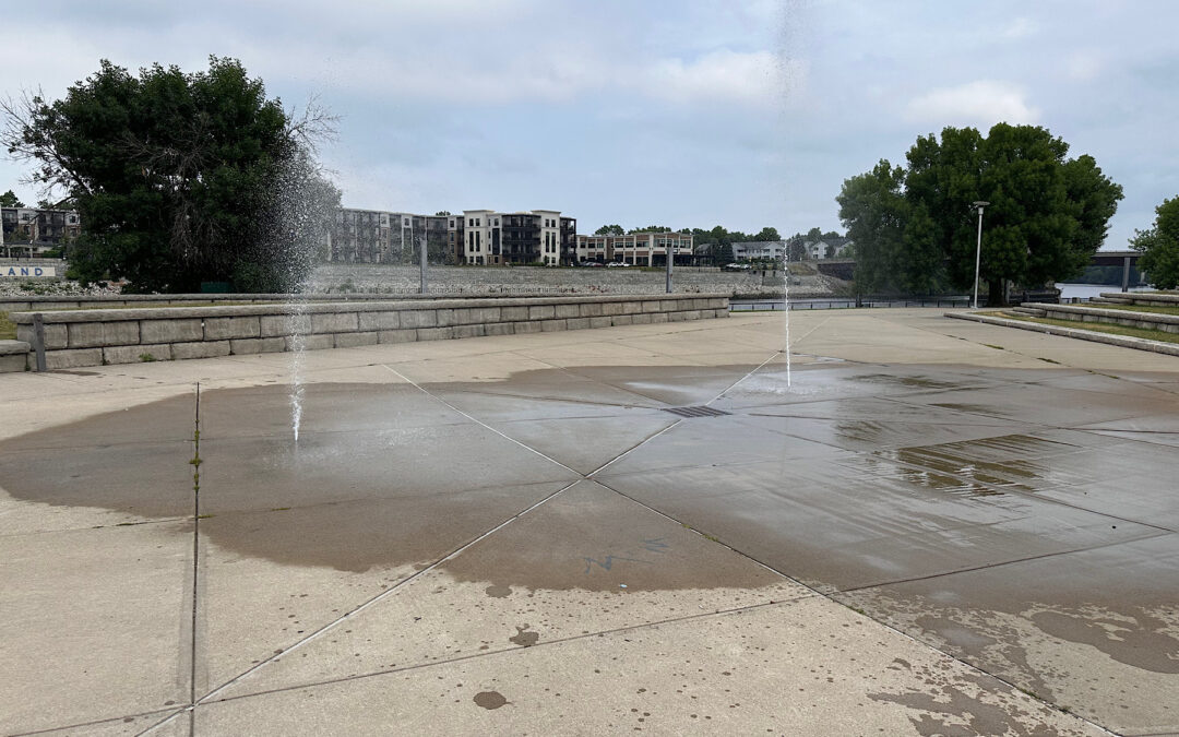 The Splash Pad at Riverfront Park