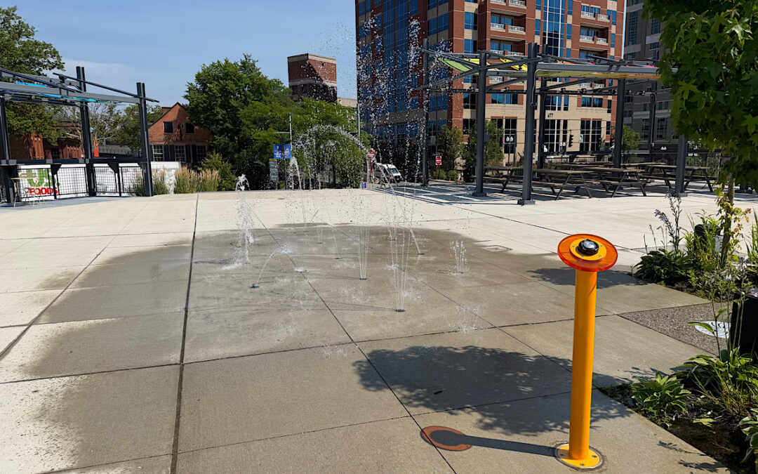 The Splash Pad at Clinton Market